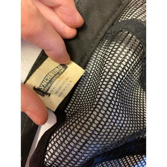 Vintage Jack Daniels Snapback Trucker Hat Damaged - Picture 8 of 8